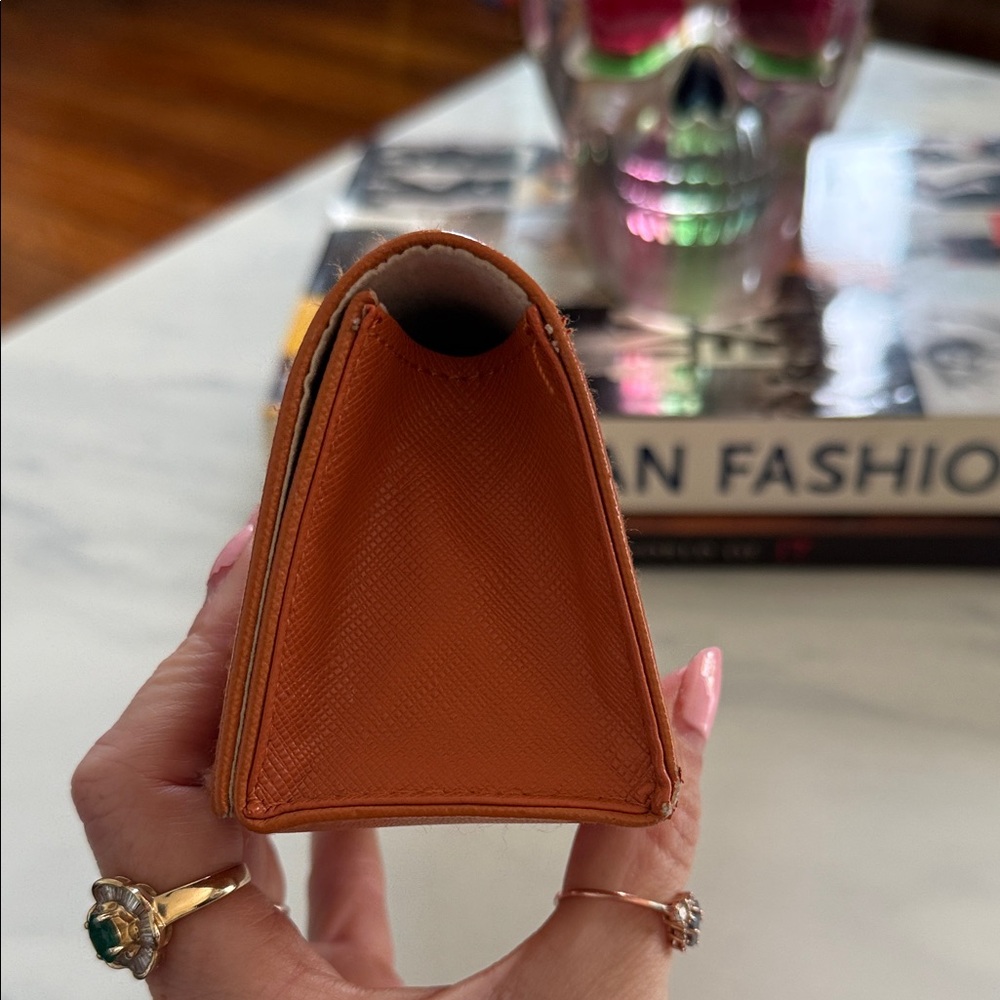Authentic Tory Burch Orange Sunglasses Case - Picture 6 of 7